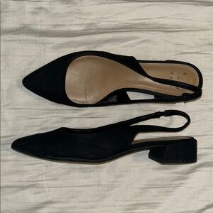 A New Day Women's Black Pointed Heels